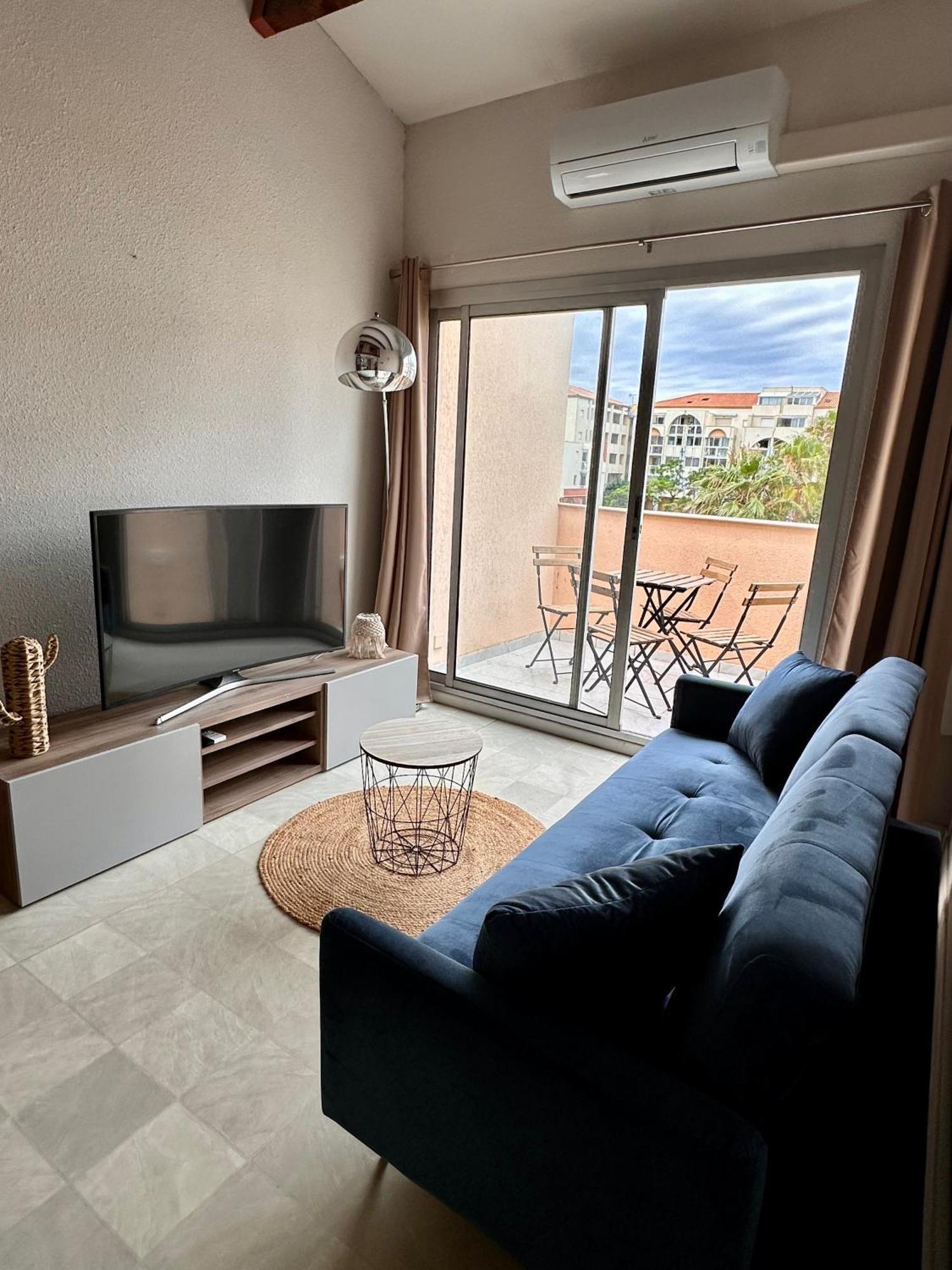 Evasion Setoise - Appartement Avec Balcon Vue Marina, Climatise, Parking - Situe A 200M De La Plage Sète Exterior foto